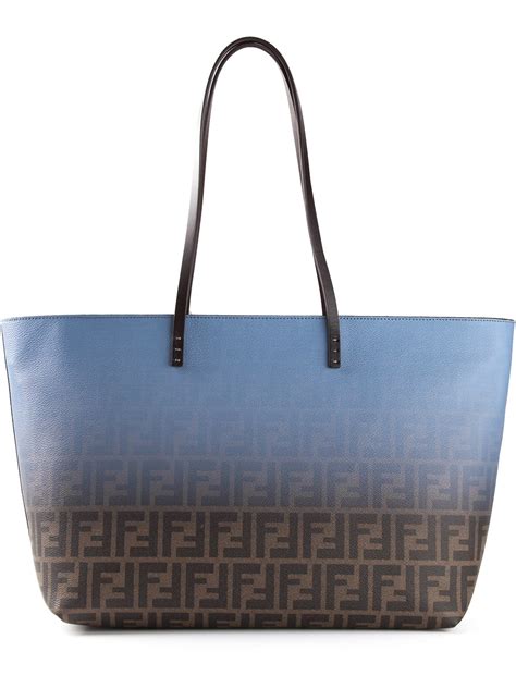 fendi blue shopper|fendi australia online.